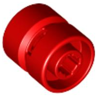 Wheel 11 x 12 with Hole Notched for Wheels Holder Pin in Red