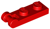 Plate Special 1 x 2 with Handle on End [Closed Ends] in Red