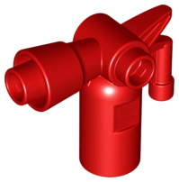 Duplo Fire Extinguisher in Red