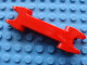 Technic Axle and Pin Connector 2 x 7 with Two Ball Joint Sockets [Squared Ends] in Red