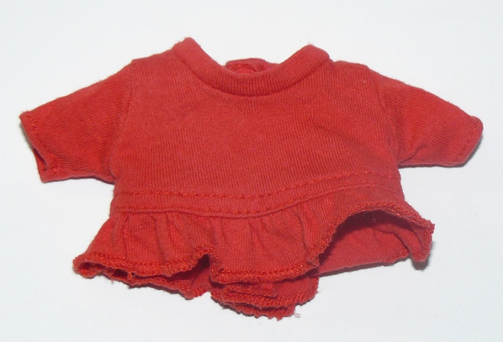 Duplo Dress in Red