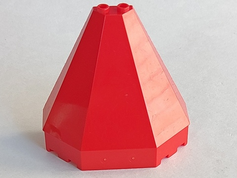 Tower Roof 4 x 8 x 6 in Red