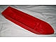 Boat Hull 51 x 12 x 6 with Side Bulges in Red