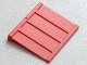 Duplo Train Freight Container Side Panel in Red