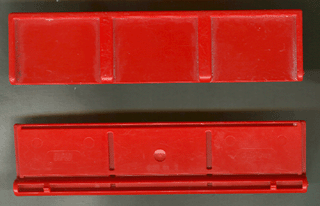Duplo Wagon Body Large Side Hatch in Red