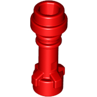 Weapon Lightsaber Hilt with Bottom Ring in Red