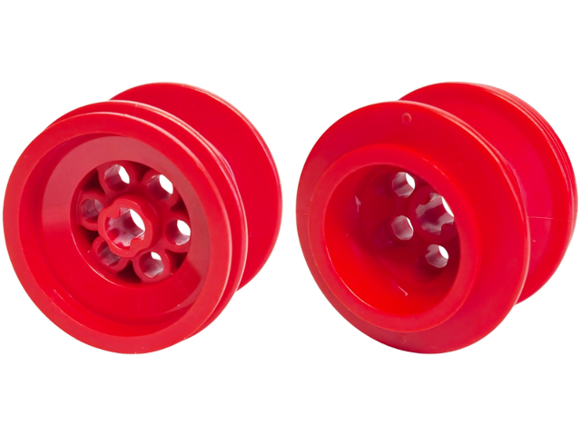 Wheel 43.2 x 28 Balloon Small in Red