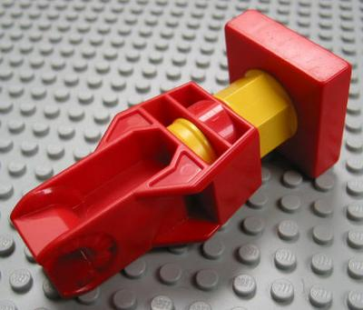 Duplo Toolo Arm Turning with Clip End in Red