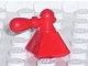 Belville / Scala, Equipment, Bottle Perfume with Pyramid Base and Atomizer in Red
