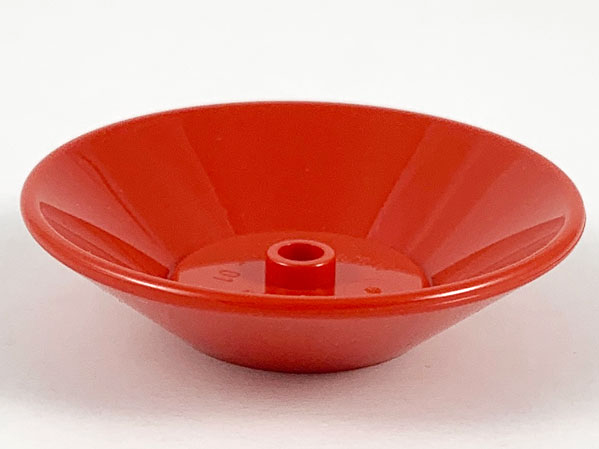 Dish 5 x 5 in Red