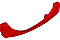 Technic Panel Car Mudguard Arched 13 x 2 x 5, Arched Top in Red