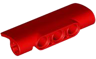 Technic Panel Fairing 2 x 5 x 1 in Red