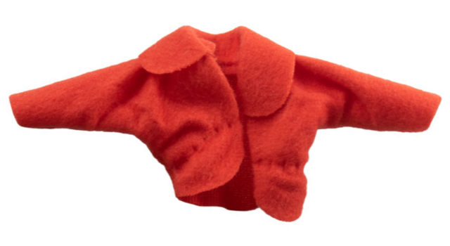 Scala, Sweater with Collar in Red