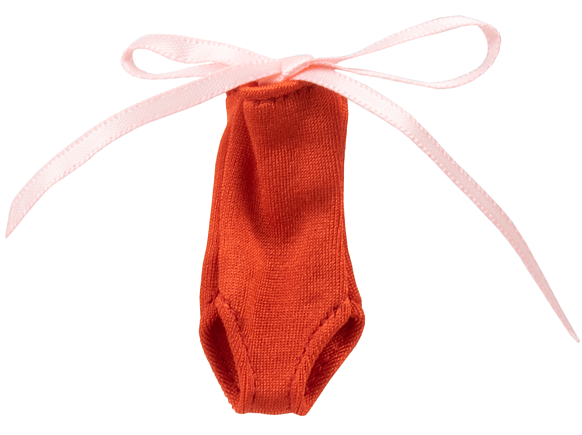 Scala, Swimsuit with Tie Top in Red
