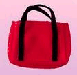 Scala, Bag / Tote with Straps in Red