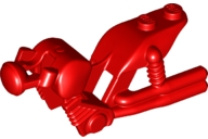 Fairing, Motorcycle, Vintage with Exhausts in Red