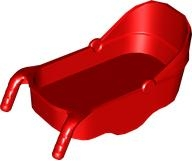 Duplo Pram in Red