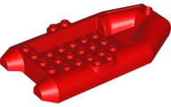 Boat / Rubber Raft / Dinghy 6 x 12 in Red