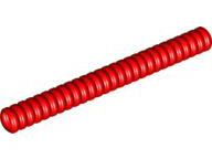Hose, Ribbed 7mm D. 9L / 7.2cm in Red