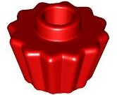 Food Cupcake with Stud in Red