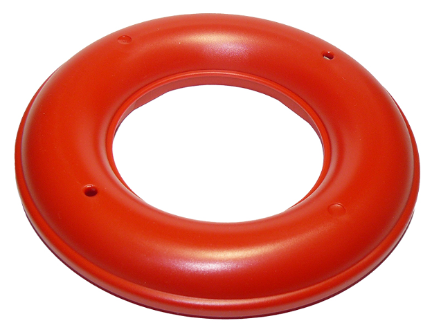 Duplo Boat / Raft / Ring, 8 x 8 Top in Red