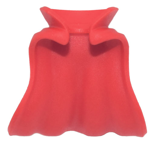 Minifig Neckwear Cape and Collar (Doctor Strange) in Red