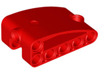 Technic Panel 3 x 2 x 5 in Red