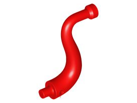 Animal Body Part / Plant, Tail / Trunk / Tentacle / Tongue / Vine / Tree Branch (Long Tip) in Red
