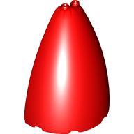 Cone Half 8 x 4 x 8 (Elliptic Paraboloid) in Red