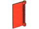 Garage Door 1 x 3 x 5 Automatic with One Octagon Stud and One Round Stud (Old style) in Red
