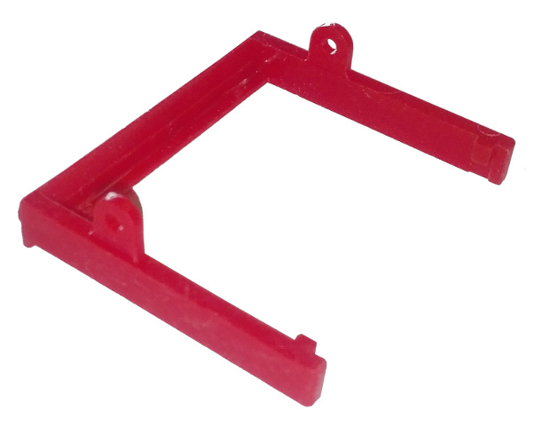 Garage Door Frame (Old style) - Studs in Red