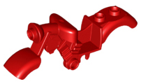 Fairing, Motorcycle, Vintage in Red