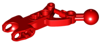 Large Figure Skeletal, Limb, Angular with Ball Joint and Ball Socket in Red