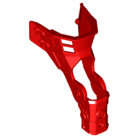 Large Figure Limb Cover, Leg Guard in Red