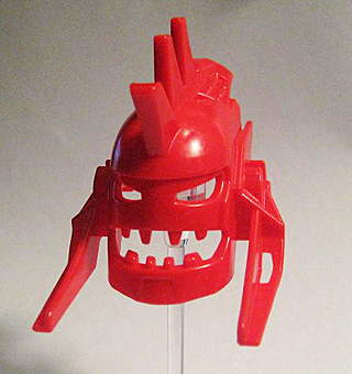 Large Figure Mask, Xplode in Red