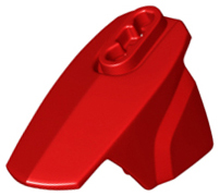 Large Figure Limb Cover, Size 5, Armor with Ball Joint Socket in Red