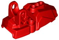Large Figure Foot, Type 2 in Red