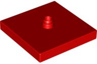 Duplo Turntable 4 x 4 Base, Flush Surface in Red