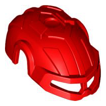 Large Figure Helmet in Red