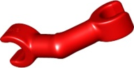 Arm Skeleton Bent with Clips at 90° [Vertical Grip] in Red