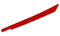 Weapon Sword, Big Blade with Bar in Red