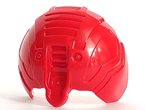 Large Figure Shoulder Cover, Armour, Rounded in Red