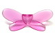Minifig Neckwear Wings Fairy in Trans-Dark Pink