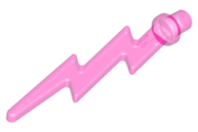 Wave / Lightning Angular, Single in Trans-Dark Pink