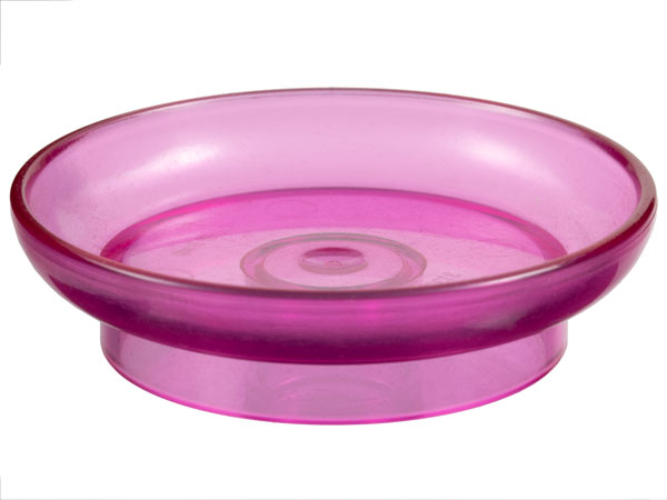 Duplo Dish in Trans-Dark Pink