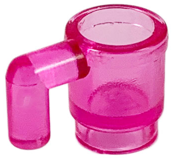 Equipment Cup / Mug [Plain] in Trans-Dark Pink