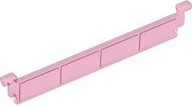Garage Roller Door Section without Handle in Trans-Dark Pink