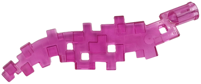 Energy Effect Pixelated in Trans-Dark Pink