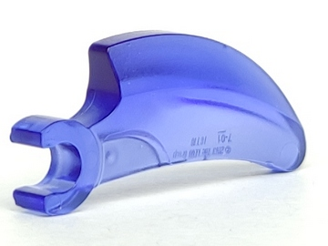 Creature Body Part, Barb Large (Claw, Talon) with Clip in Trans-Purple