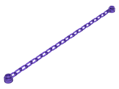 Chain 16L [21 Links] in Trans-Purple